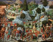 Benozzo Gozzoli Procession of the Magi (mk08) oil painting